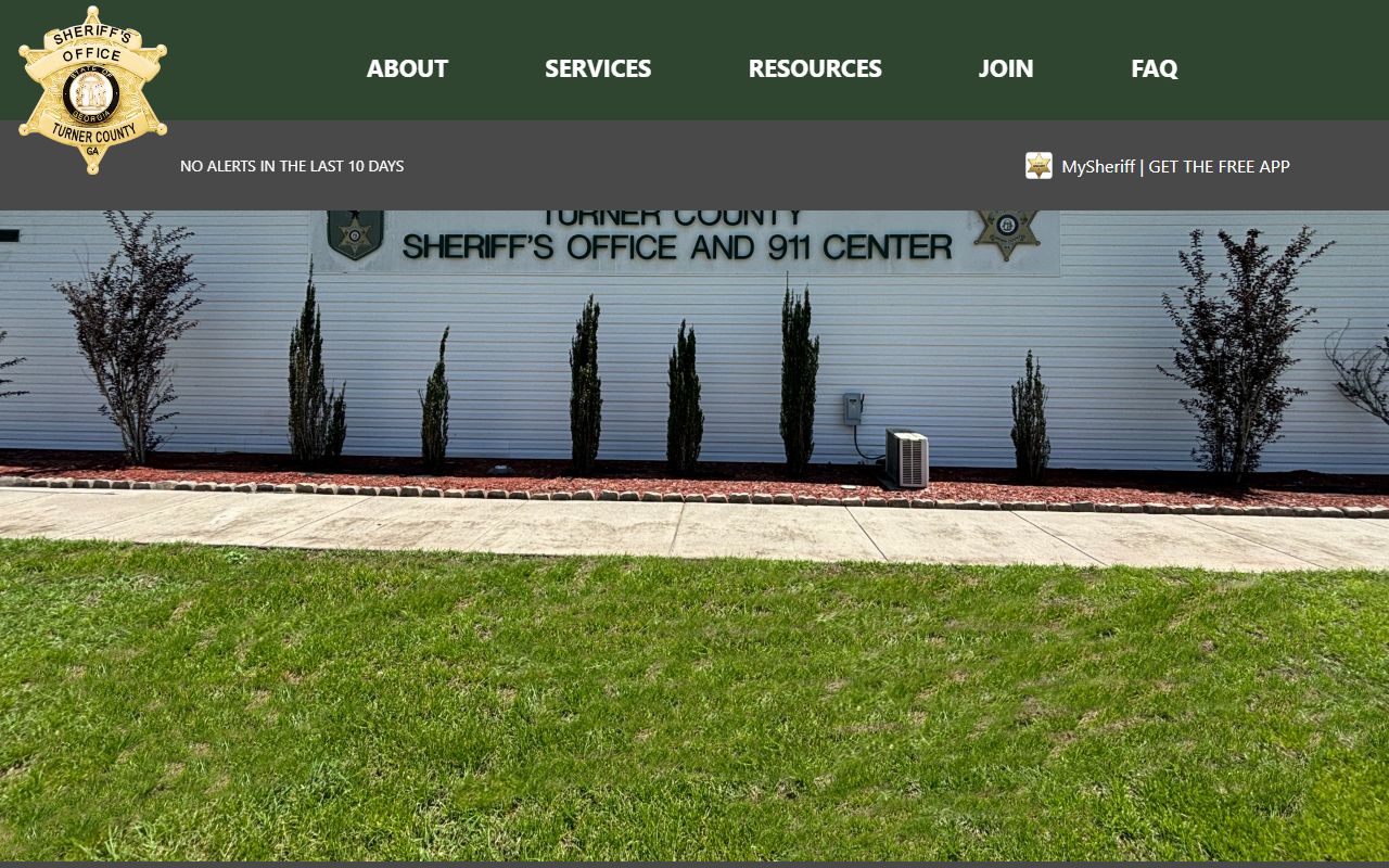 Turner County jail roster disclaimer for inmate population search